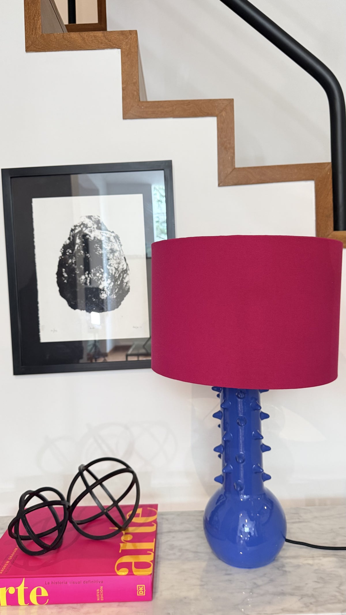 Cactus Azul + Liso Fucsia 02