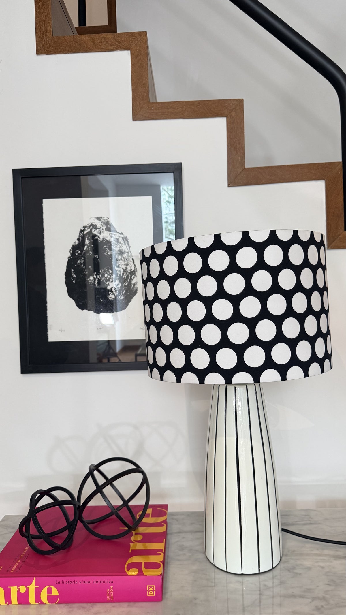 Lines Blanco + Dots Negro 02