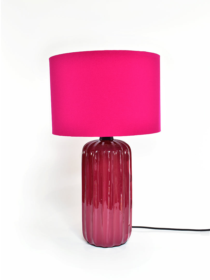 Caramel Burdeo + Liso Fucsia 01