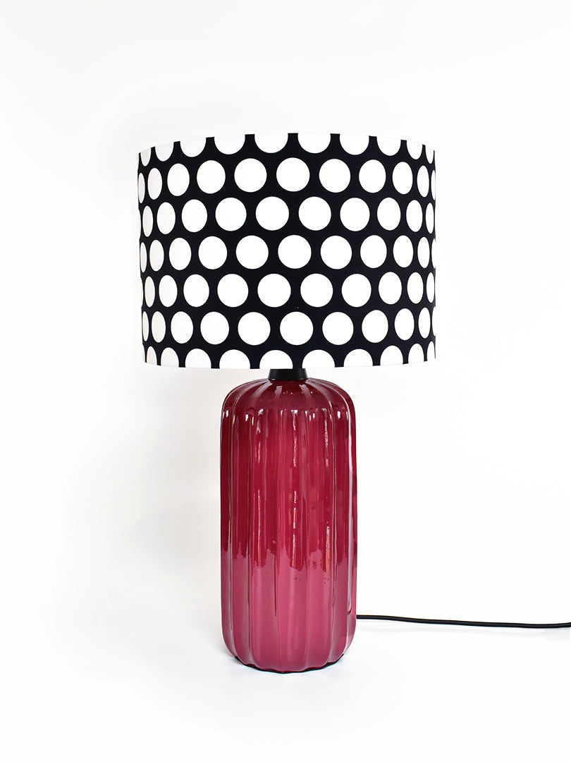 Caramel Burdeo + Dots Negro 01