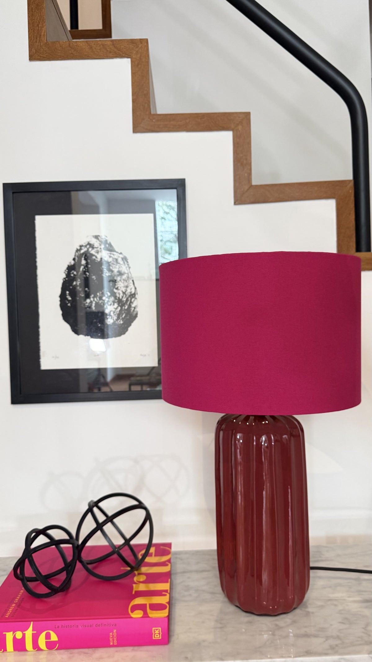 Caramel Burdeo + Liso Fucsia 02