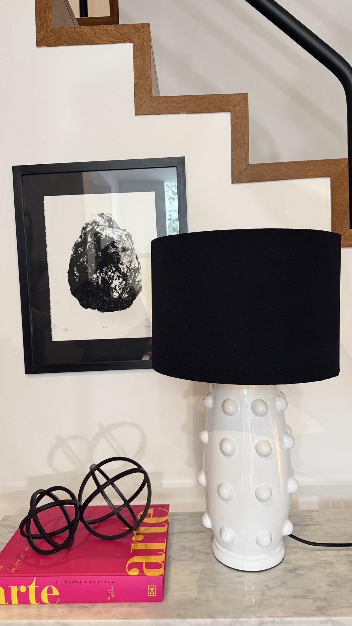 Bolas Blanco + Liso Negro 02